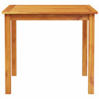 Conjunto de Comedor de Jardín 5 pcs Marrón