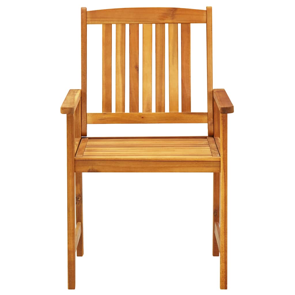 Conjunto de Comedor de Jardín 3 pcs Marrón