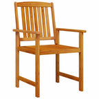 Conjunto de Comedor de Jardín 5 pcs Marrón