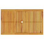 Conjunto de Comedor de Jardín 5 pcs Marrón