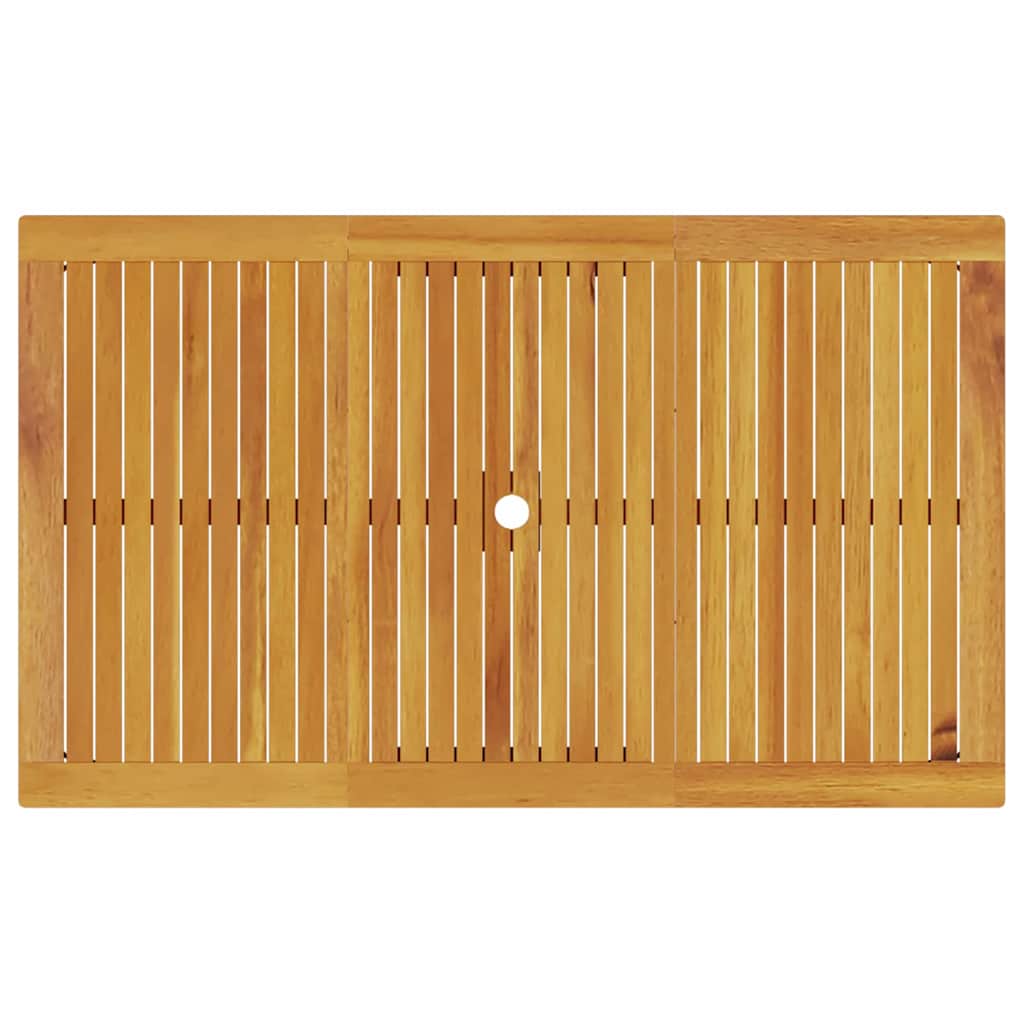 Conjunto de Comedor de Jardín 5 pcs Marrón