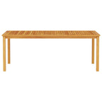Conjunto de Comedor de Jardín 7 pcs Marrón