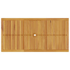 Conjunto de Comedor de Jardín 7 pcs Marrón