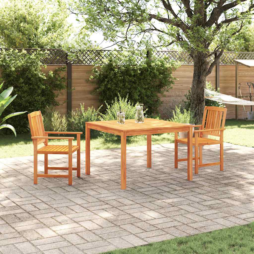 Conjunto de Jardim de Refeição 3 Peças Marrom