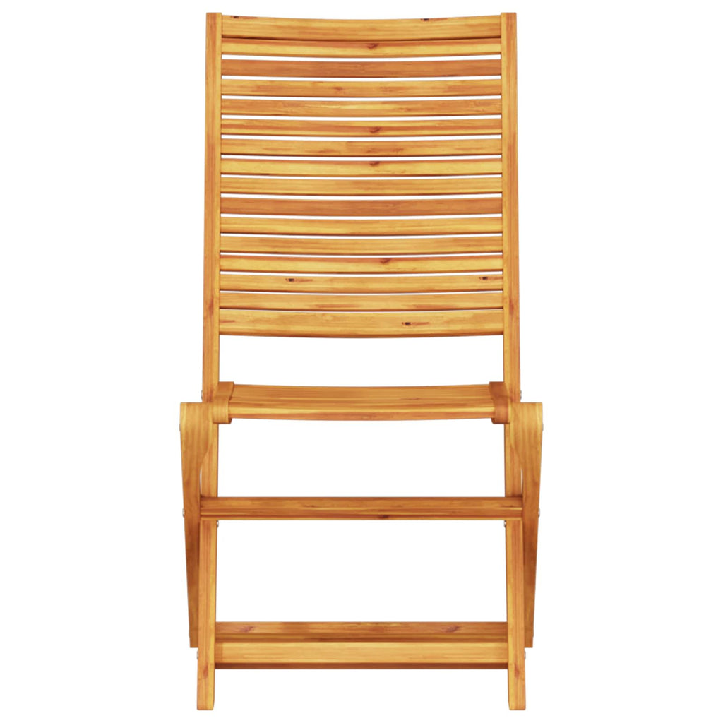 Conjunto de Bistro Plegable 3 pcs Marrón