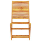 Conjunto de Bistro Plegable 3 pcs Marrón