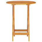 Conjunto de Bistro Plegable 3 pcs Marrón