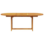 Conjunto de Comedor de Jardín 5 pcs Marrón