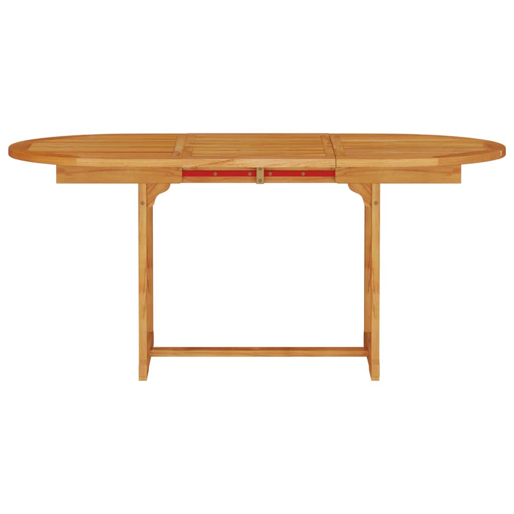 Conjunto de Comedor de Jardín 5 pcs Marrón
