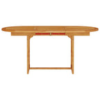 Conjunto de Comedor de Jardín 5 pcs Marrón