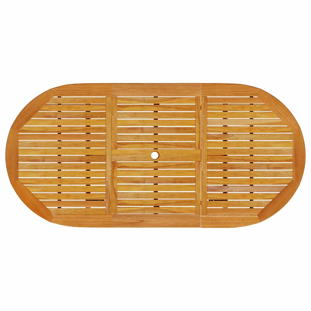 Conjunto de Comedor de Jardín 5 pcs Marrón