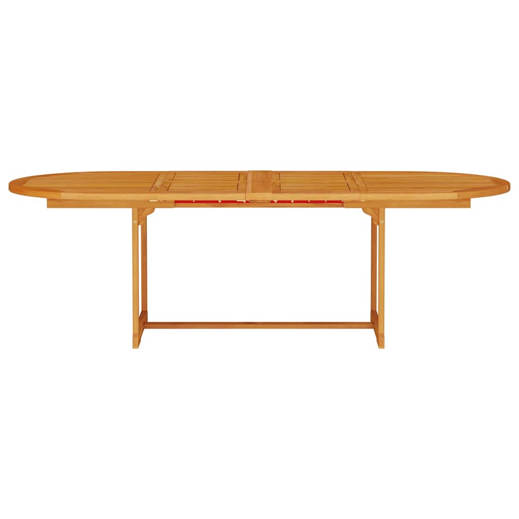 Conjunto de Comedor de Jardín 7 pcs Marrón