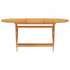 Conjunto de Comedor de Jardín 5 pcs Marrón