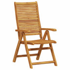 Conjunto de Comedor de Jardín 5 pcs Marrón
