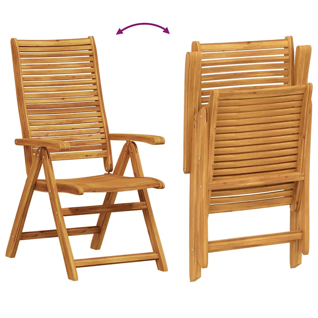 Conjunto de Comedor de Jardín 5 pcs Marrón
