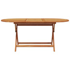 Conjunto de Comedor de Jardín 5 pcs Beige