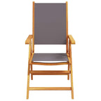 Conjunto de Comedor de Jardín 5 pcs Antracita