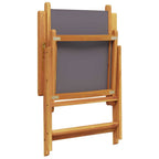 Conjunto de Comedor de Jardín 5 pcs Antracita