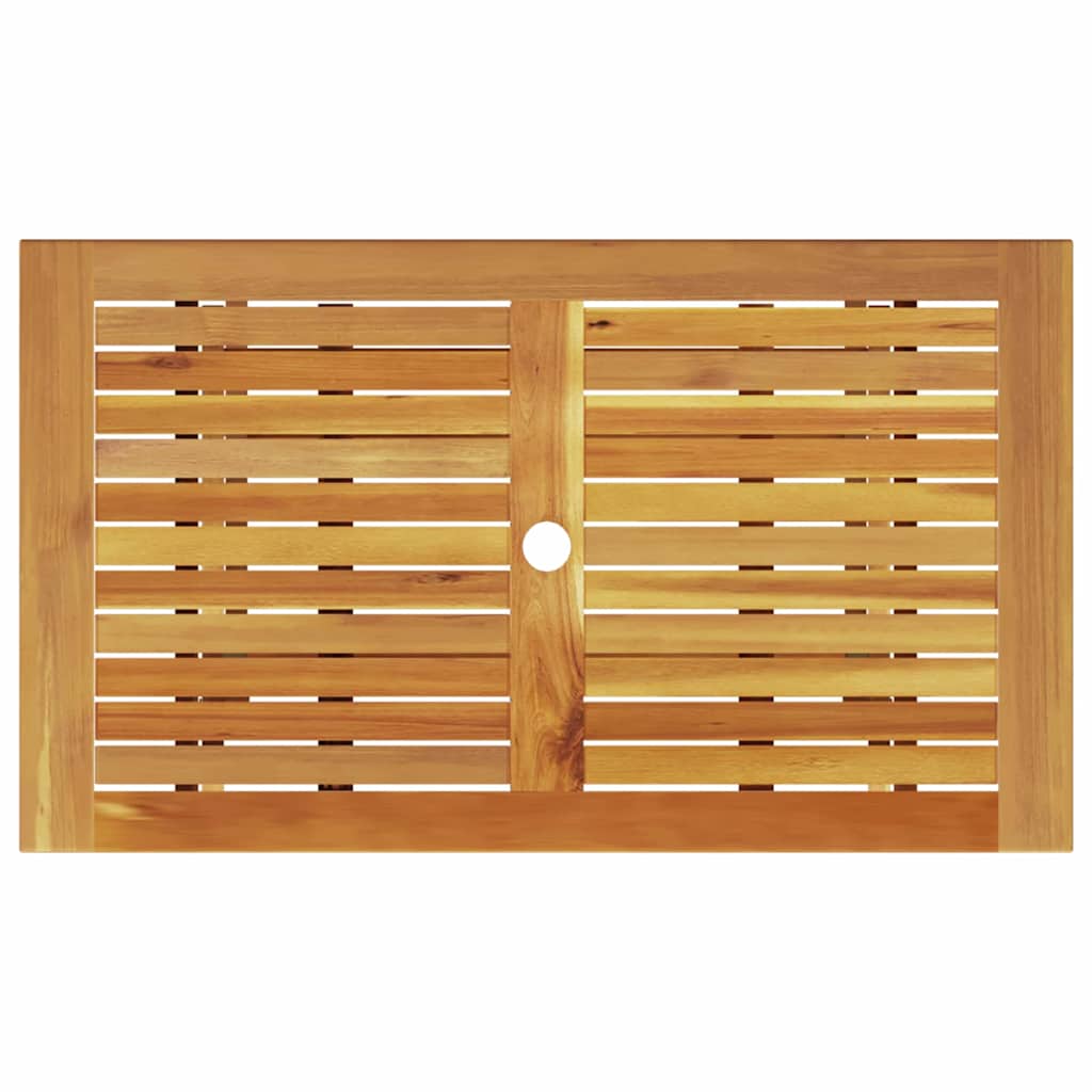 Conjunto de Comedor de Jardín 5 pcs Marrón