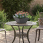 Vaso de Jardim 35 x 35 x 15 cm Aço laminado a frio