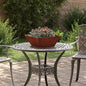 Vaso de Jardim 35 x 35 x 15 cm Aço laminado a frio
