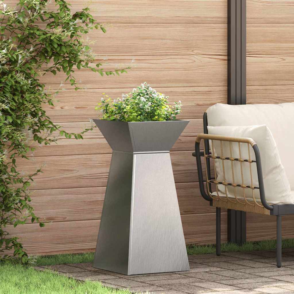 Pillar Planter 2 pcs 35 x 35 x 73 cm