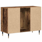 Gabinete de Baño con estante Madera Vieja 80 x 33 x 60 cm