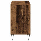Gabinete de Baño con estante Madera Vieja 80 x 33 x 60 cm