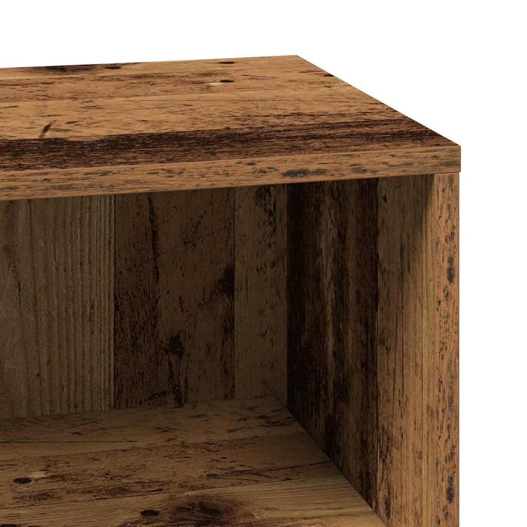 Gabinete de Baño con estante Madera Vieja 80 x 33 x 60 cm