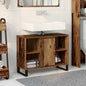 Gabinete de Baño con estante Madera Vieja 80 x 33 x 60 cm