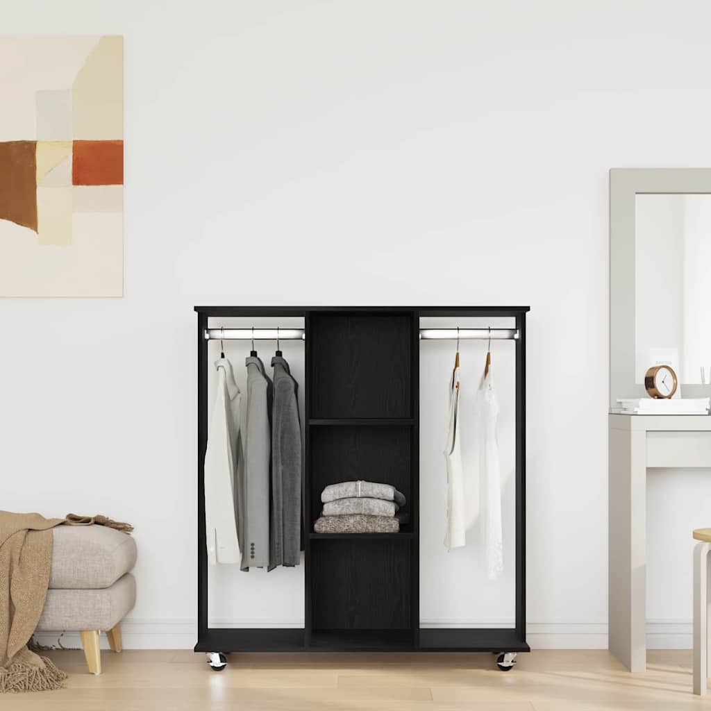 Armario Roble negro 102 x 38 x 110 cm Madera contrachapada