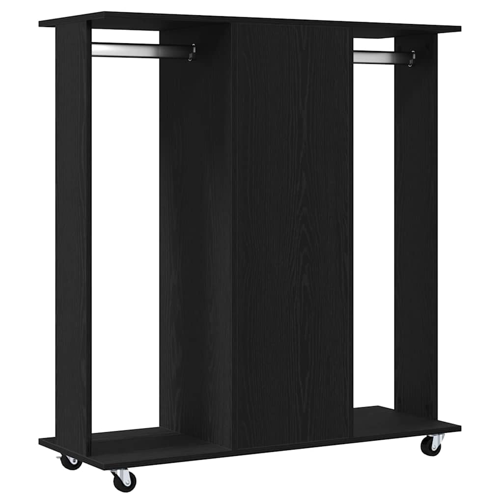 Armario Roble negro 102 x 38 x 110 cm Madera contrachapada
