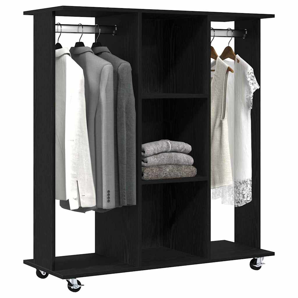 Armario Roble negro 102 x 38 x 110 cm Madera contrachapada