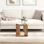 Aged Wood Coffee Table 32 x 32 x 30 cm