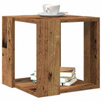 Mesa de Café Madera envejecida 32 x 32 x 30 cm