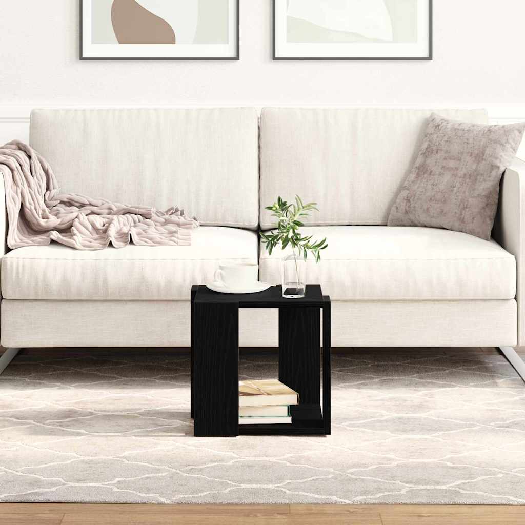 Aged Wood Coffee Table 32 x 32 x 30 cm