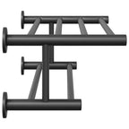 Soporte para toallas Negro 61 x 23 x 17 cm Acero inoxidable