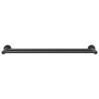 Soporte para toallas Negro 61 x 14,5 x 5 cm Acero inoxidable