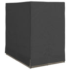 Tumbona doble Ajustable Gris 205 x 129 x 200 cm ratán sintético