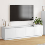Gabinete de TV con LED 180 x 38 x 49 cm Madera contrachapada
