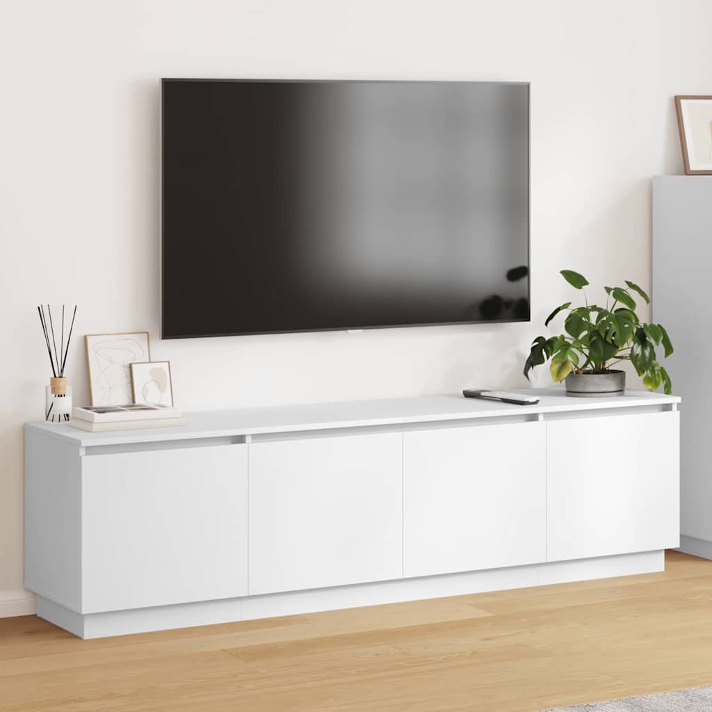 Gabinete de TV con LED 180 x 38 x 49 cm Madera contrachapada