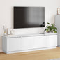 TV Cabinet with LED 180 x 38 x 49 cm Plywood