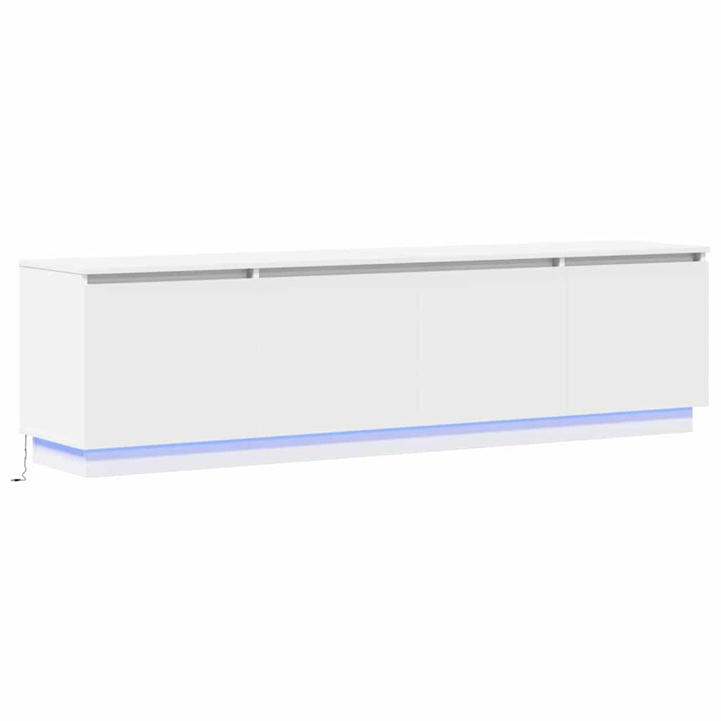 Gabinete de TV con LED 180 x 38 x 49 cm Madera contrachapada