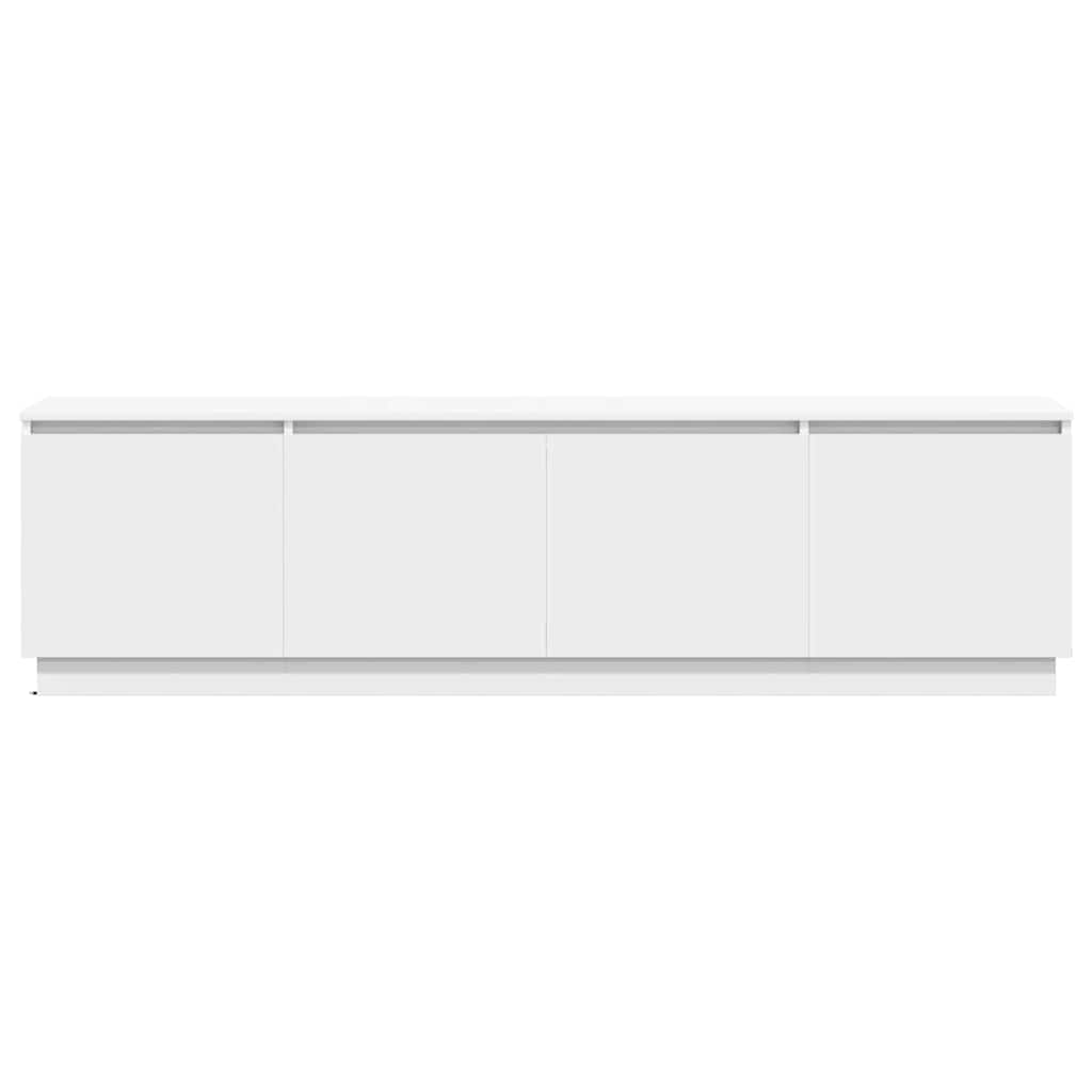 Gabinete de TV con LED 180 x 38 x 49 cm Madera contrachapada