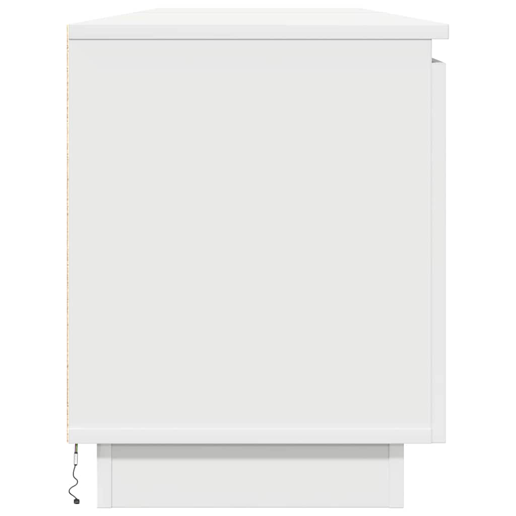 Gabinete de TV con LED 180 x 38 x 49 cm Madera contrachapada