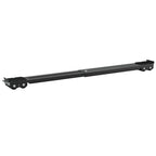 Base para lavadora 2 pcs Negro 72 x 5 x 4,5 cm Acero inoxidable