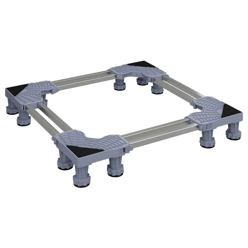 Base para lavadora Manual Gris 67 x 67 x 12 cm Acero inoxidable
