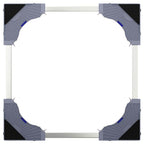 Base para lavadora Gris 67 x 67 x 21,5 cm Acero inoxidable