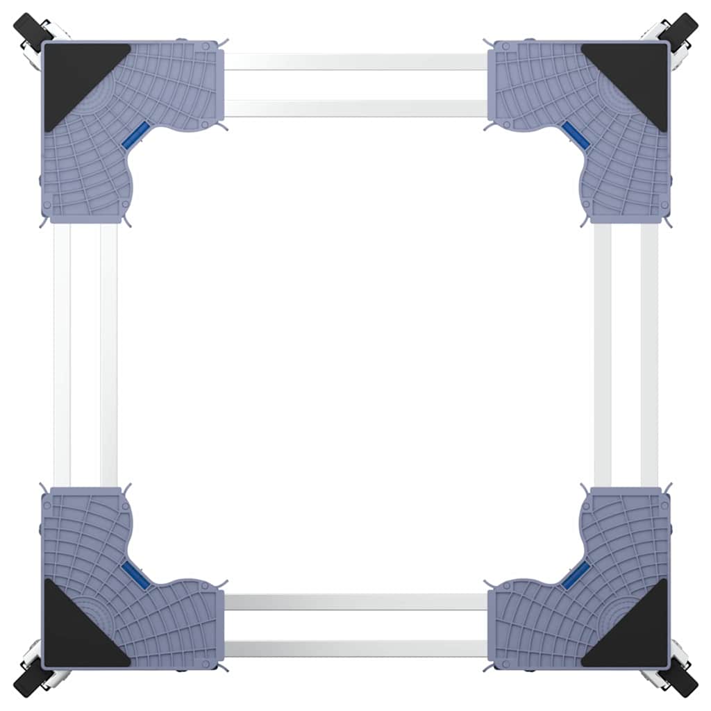 Base para lavadora Manual Gris 67 x 67 x 12 cm Acero inoxidable