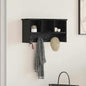 Wall coat rack 100 x 16 x 26 cm Engineered wood